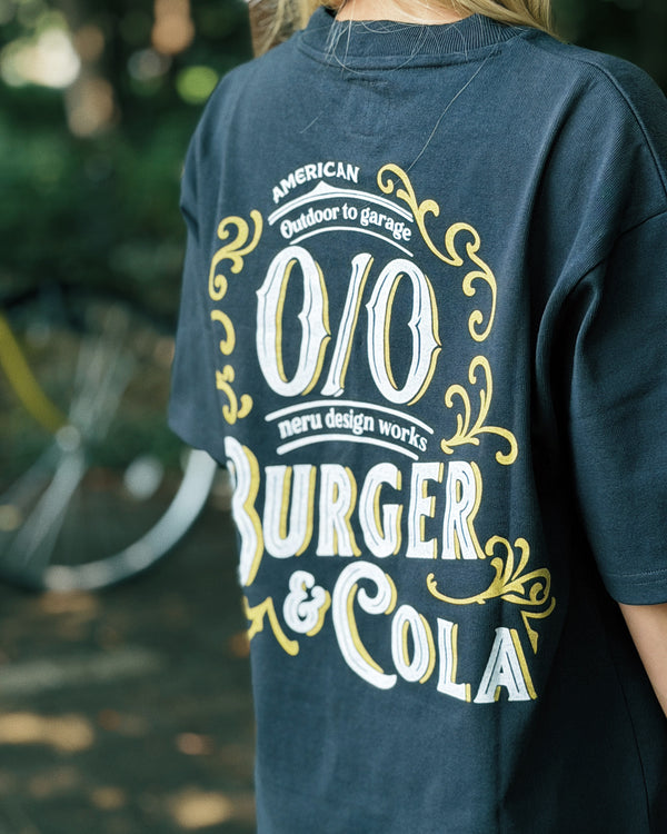 neru design works × BURGER&COLA COLLABORATION Tee
