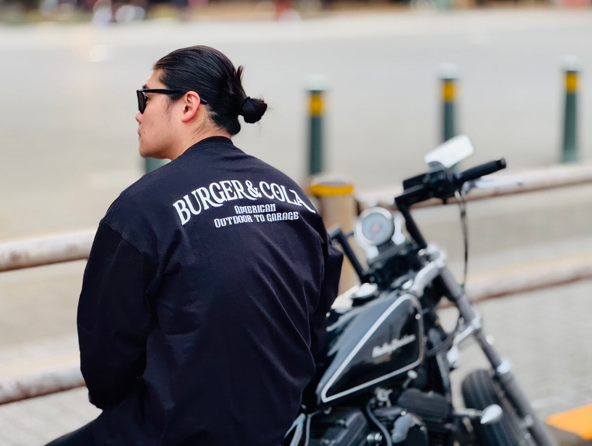 BURGER&COLA FIRE L/S Tee（長袖Tシャツ）