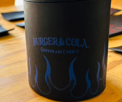 FIRE CAN COOLER Leather Cover