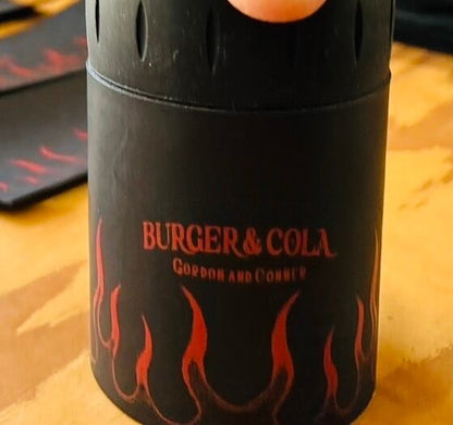 FIRE CAN COOLER Leather Cover