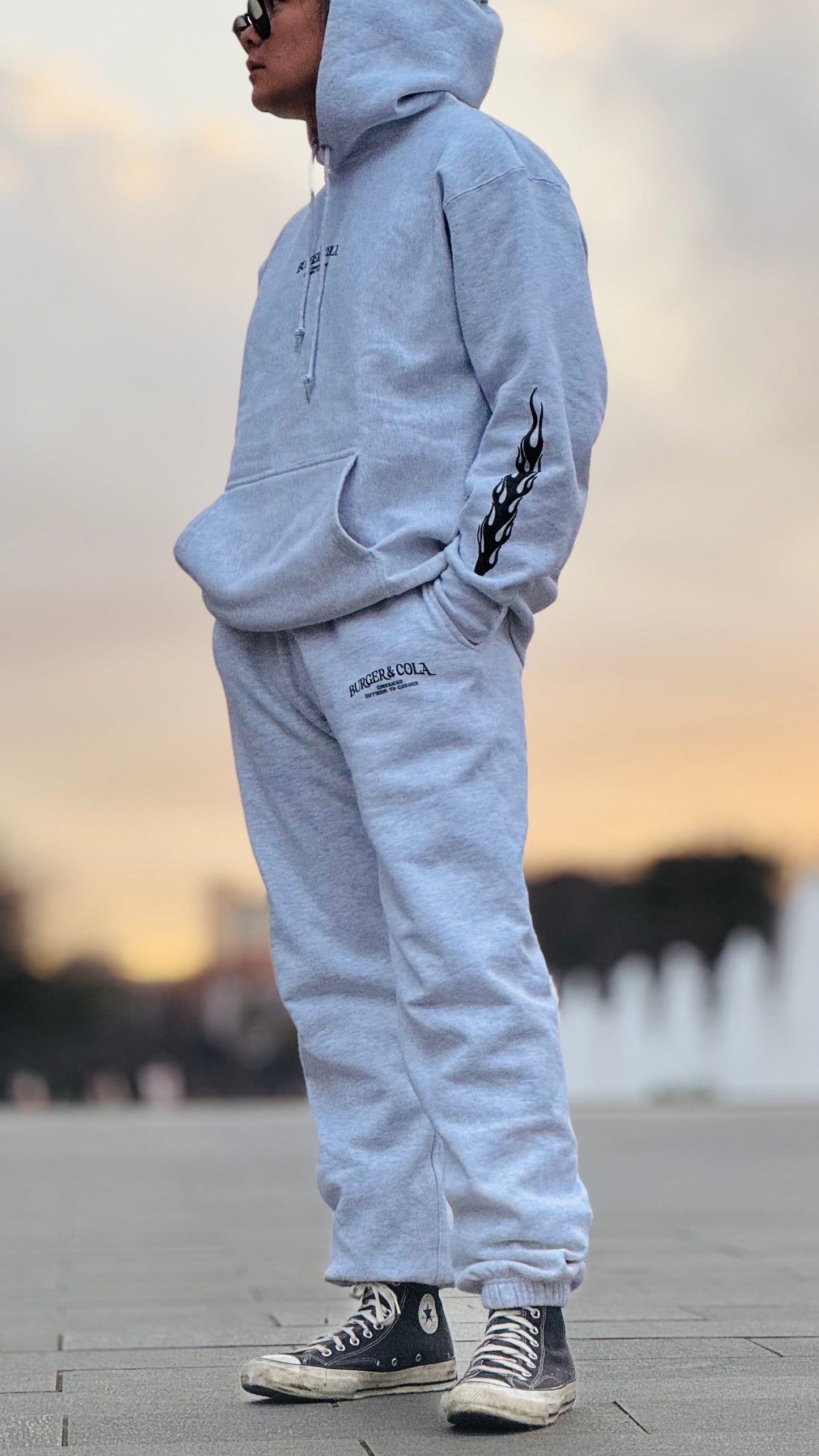 B&C SWEAT Pants ASH