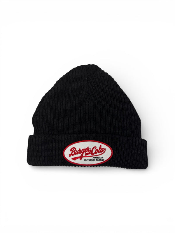B&C OVAL Patch Beanie