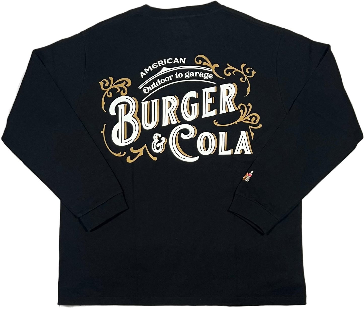 B&C LOGO back L/S Tshirt