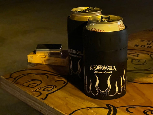 FIRE CAN COOLER Leather Cover