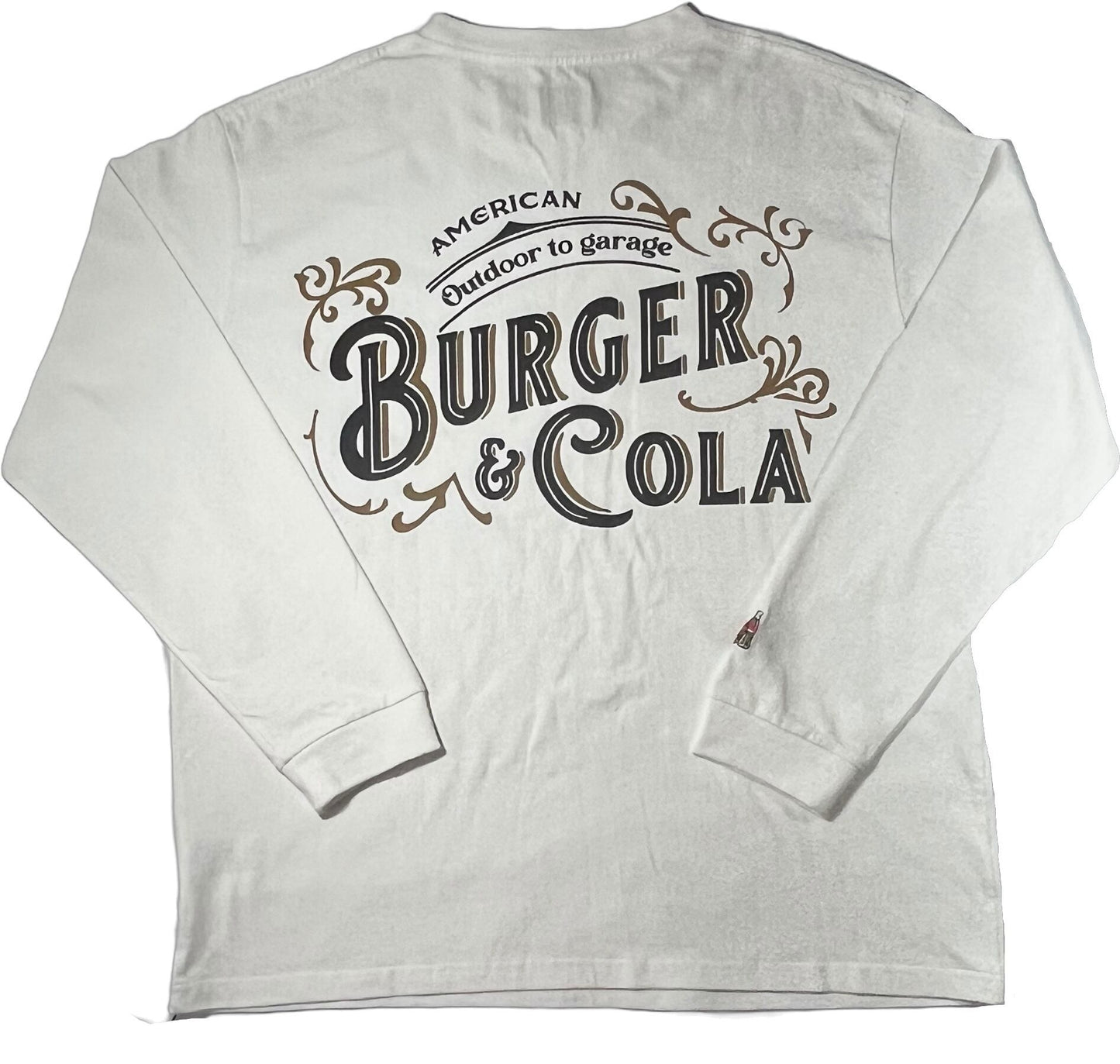 B&C LOGO back L/S Tshirt