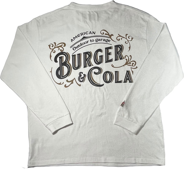 B&C LOGO back L/S Tshirt
