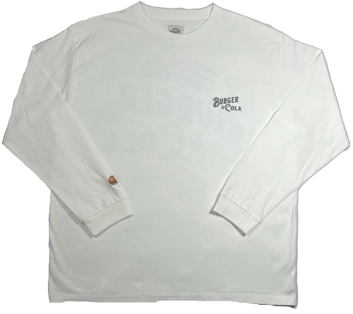 B&C LOGO back L/S Tshirt