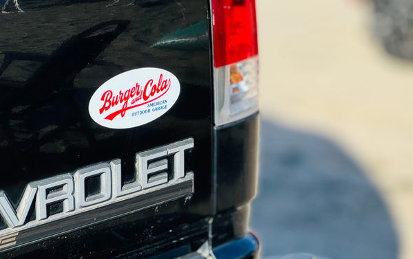 B&C OVAL STICKER